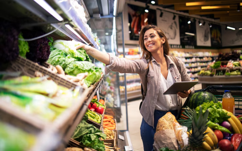 Hasta qué hora está abierta la tienda de alimentos más cercana